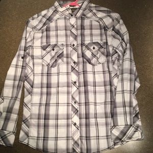 Men’s Helix button down large